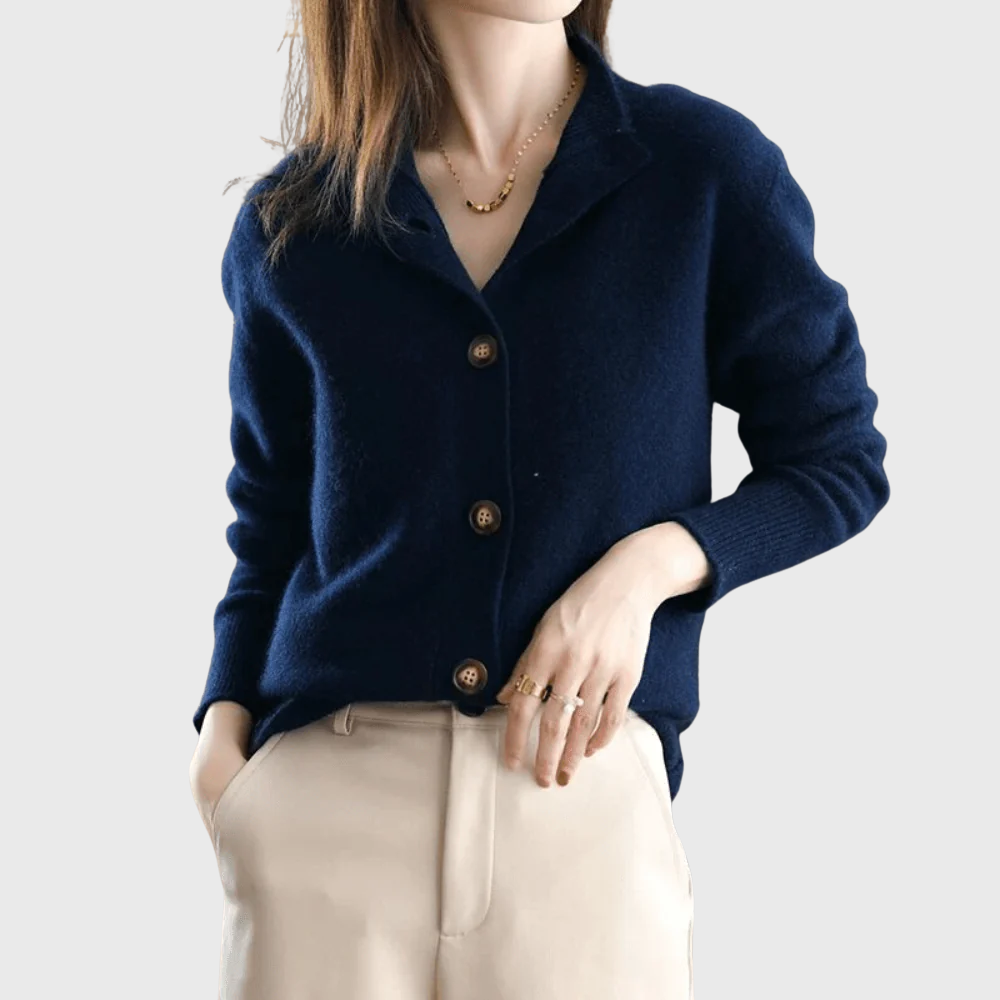 C&M® | Knitted Cashmere Vest Carol & Margaret Wilmington