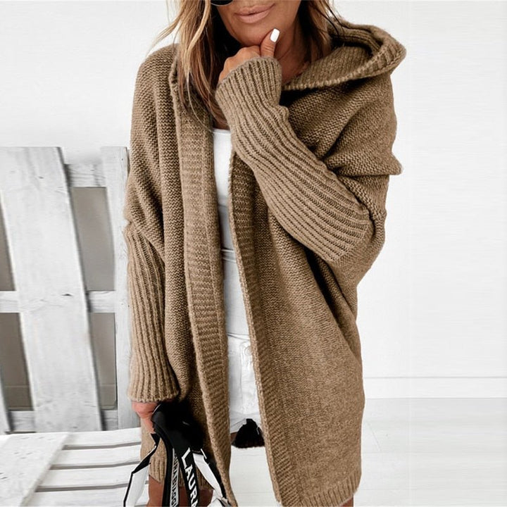 Princess | Women's Hooded Longline Knit Cardigan