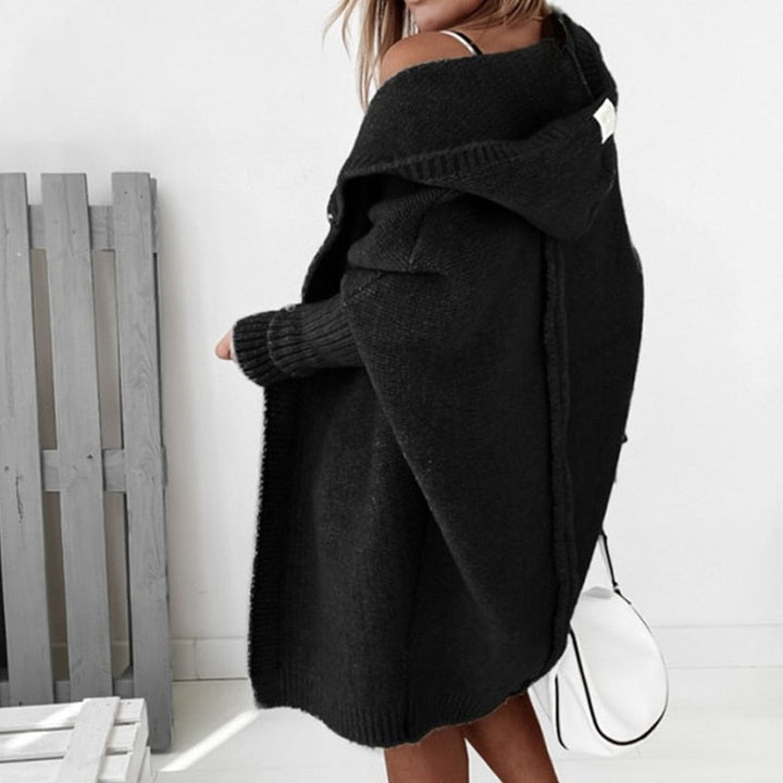 Princess | Women's Hooded Longline Knit Cardigan