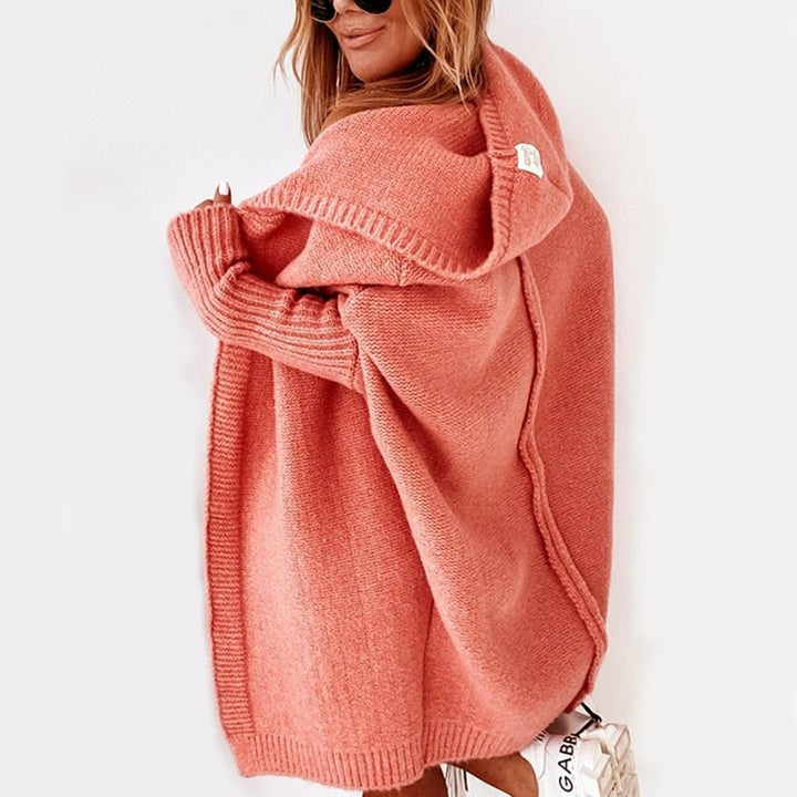 Princess | Women's Hooded Longline Knit Cardigan