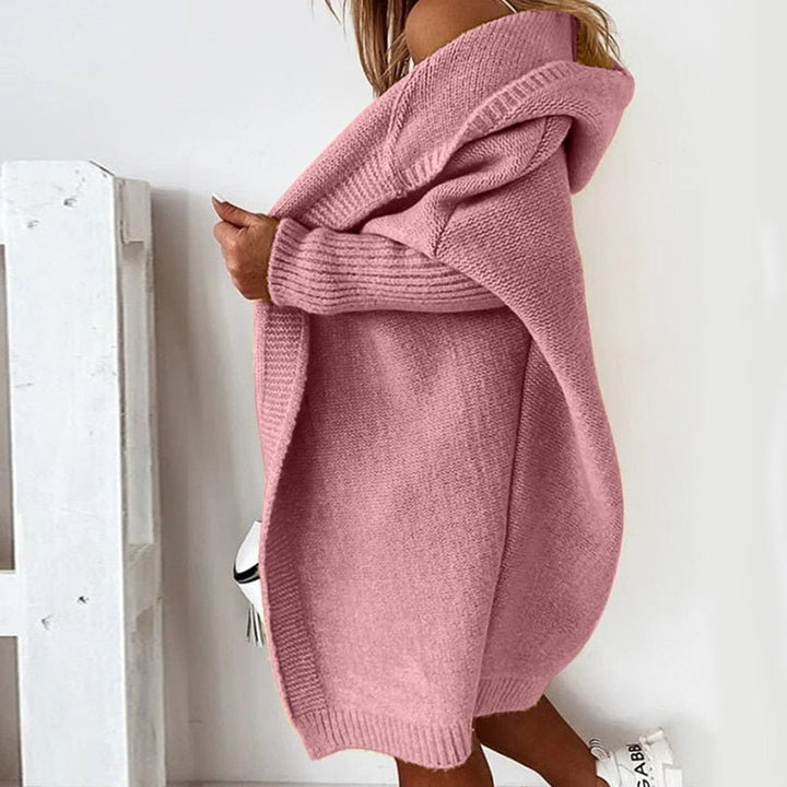 Princess | Women's Hooded Longline Knit Cardigan
