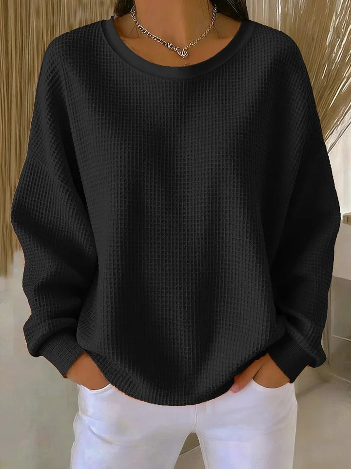 Milly | Women's Relaxed Fit Crew Neck Knit Sweater