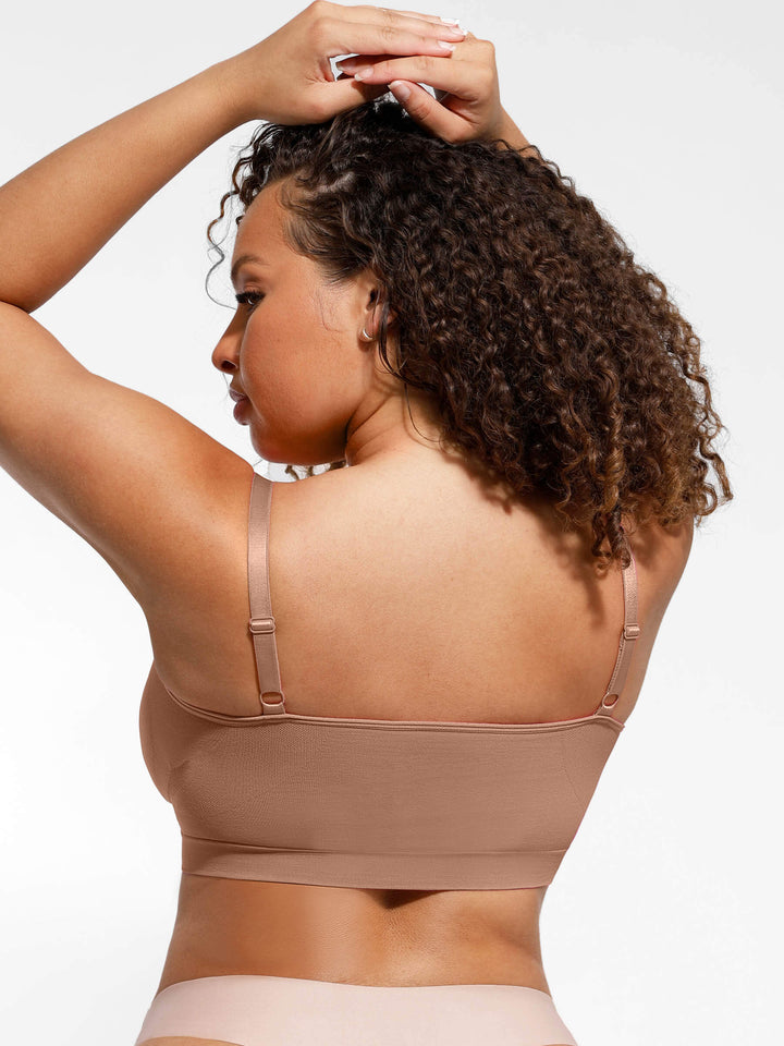 Ariel | Womens Seamless Ruched Front Bra