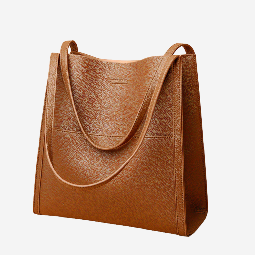 Remy | Women's Leather Pebbled Shoulder Tote Bag Carol & Margaret Wilmington