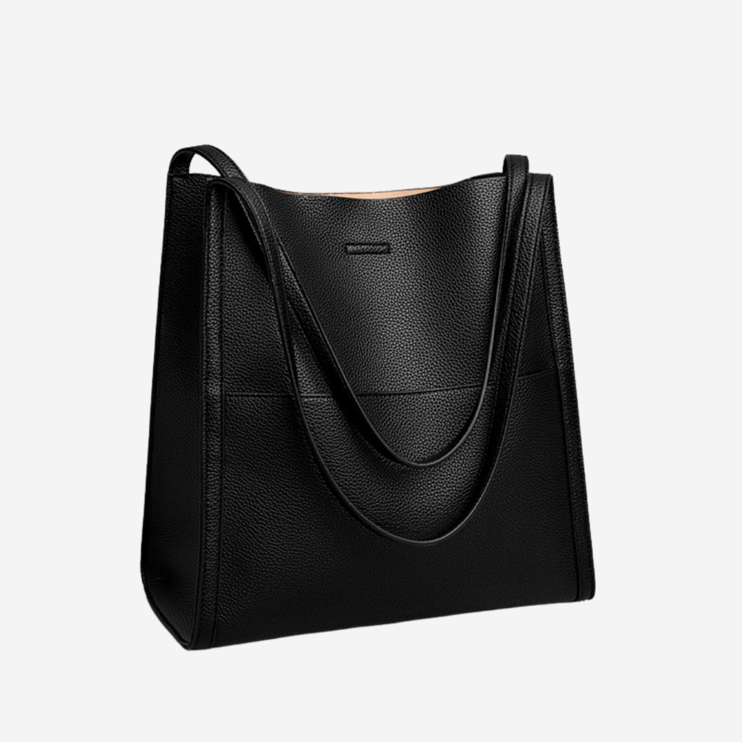 Remy | Women's Leather Pebbled Shoulder Tote Bag Carol & Margaret Wilmington