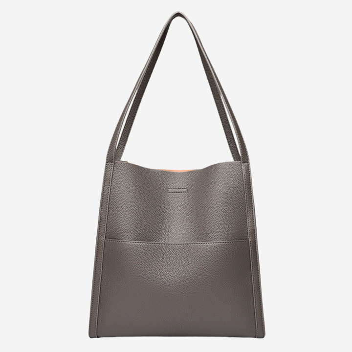 Remy | Women's Leather Pebbled Shoulder Tote Bag Carol & Margaret Wilmington