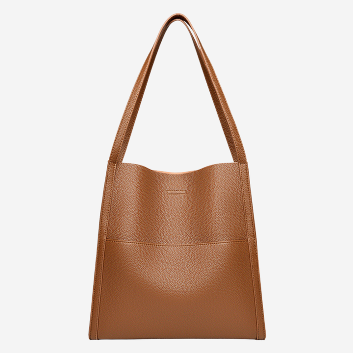 Remy | Women's Leather Pebbled Shoulder Tote Bag Carol & Margaret Wilmington