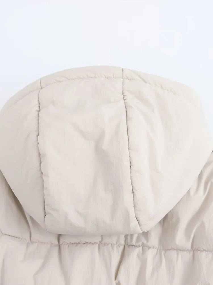 Scarlett | Women Cropped Hooded Puffer Jacket