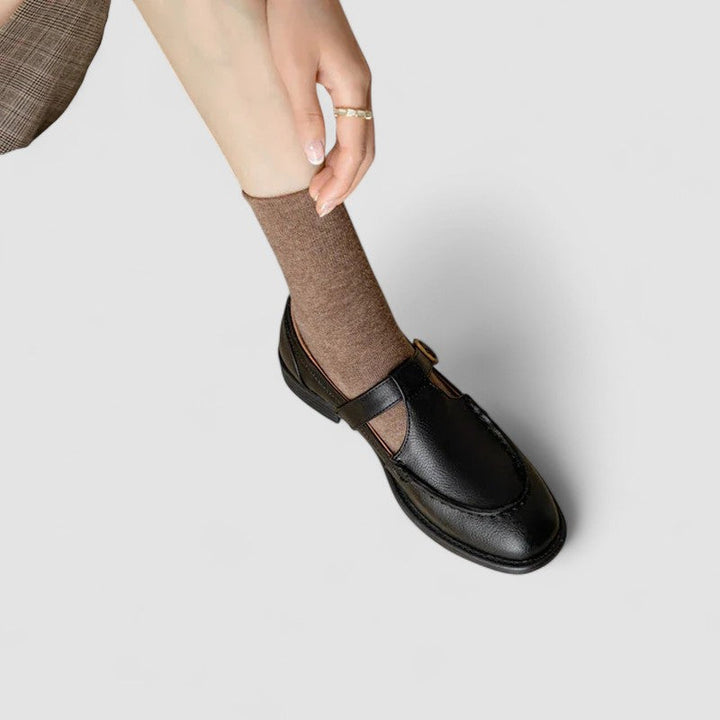 Clarisse | Orthopedic Square-Toe Mary Jane Shoes