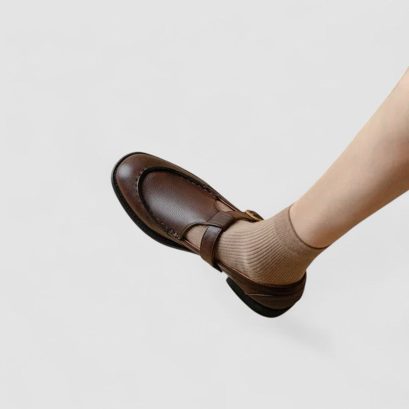 Clarisse | Orthopedic Square-Toe Mary Jane Shoes