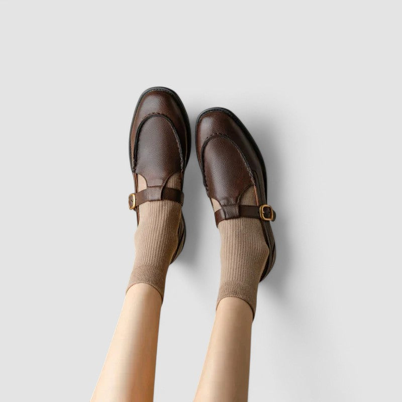 Clarisse | Orthopedic Square-Toe Mary Jane Shoes