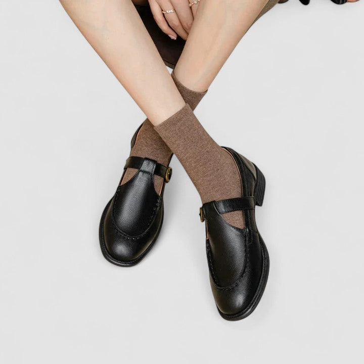 Clarisse | Orthopedic Square-Toe Mary Jane Shoes