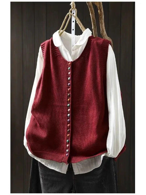 C&M® | KNIT VEST Carol & Margaret Wilmington