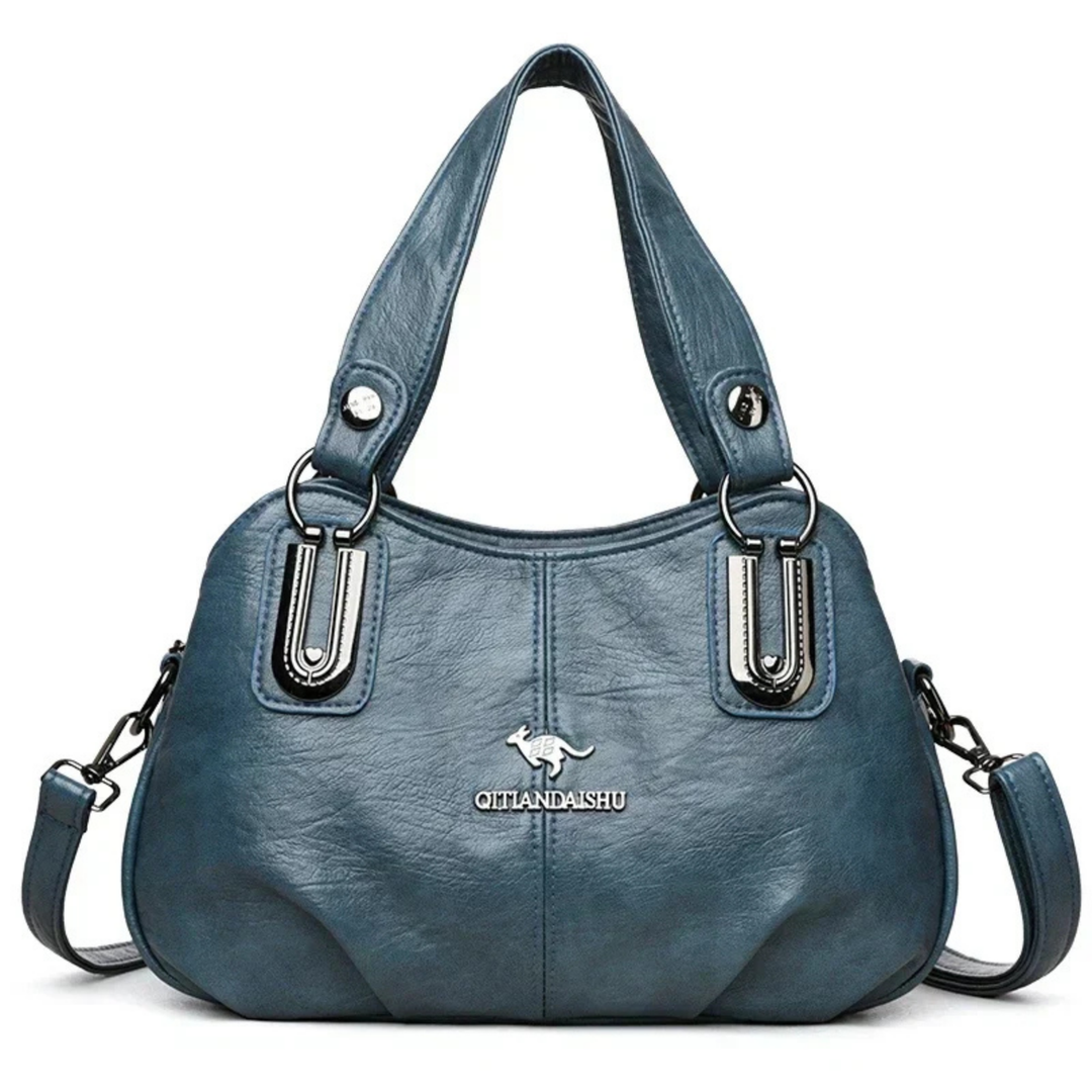 Sable | Women's Leather Metal Hardware Hobo Shoulder Bag Carol & Margaret Wilmington