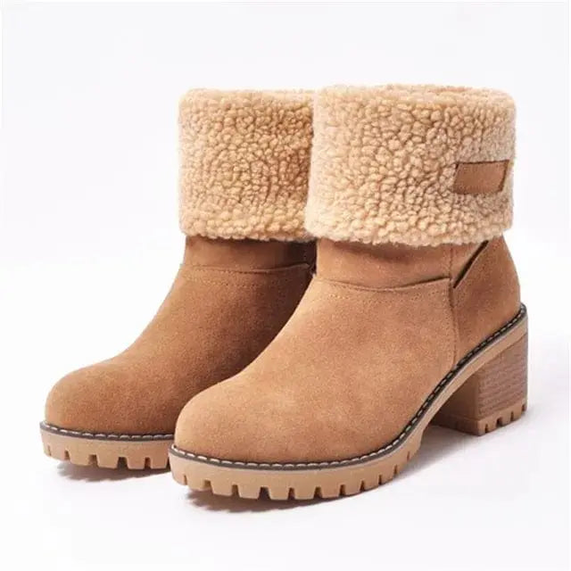 C&M® | Mid-Calf Wool Boots Carol & Margaret Wilmington