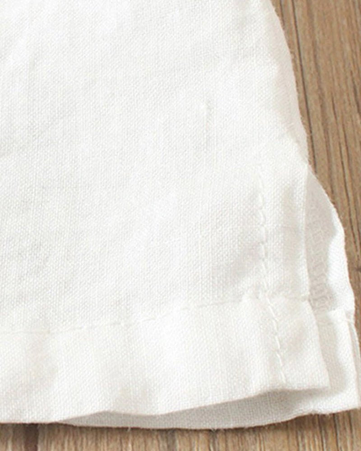Sienna | Women's Casual Linen Button-Front Tunic Top Carol & Margaret Wilmington