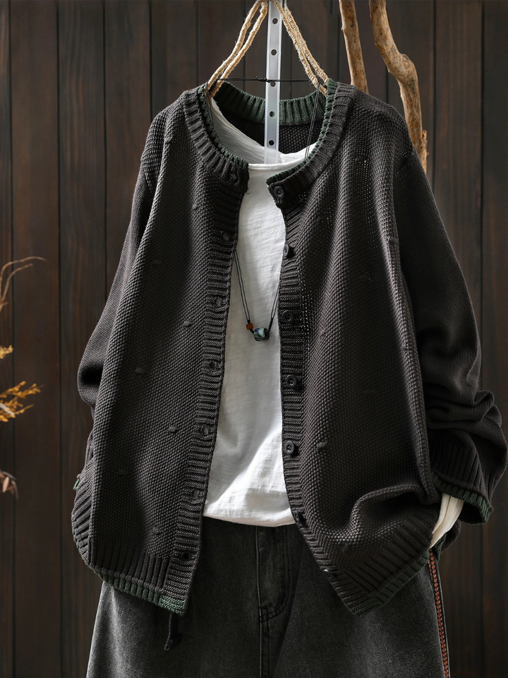 C&M® | TEXTURED CARDIGAN Carol & Margaret Wilmington
