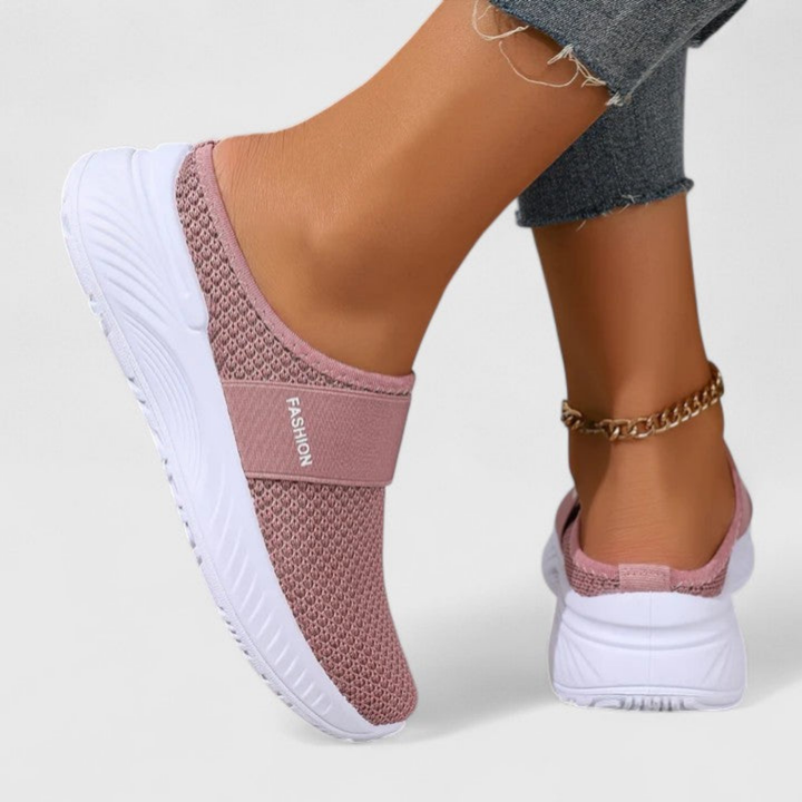 Willa | Women's Breathable Mesh Slip-On Platform Sneakers Carol & Margaret Wilmington