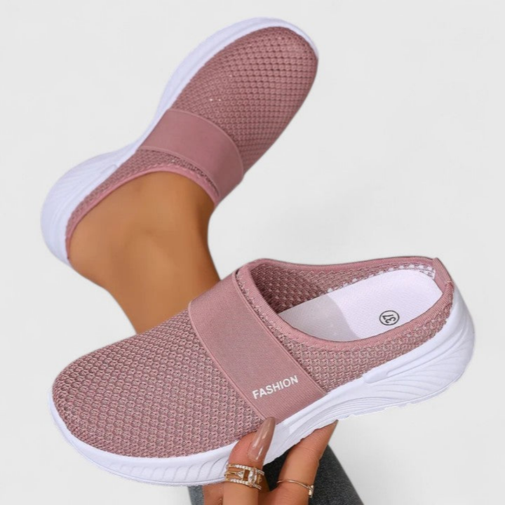 Willa | Women's Breathable Mesh Slip-On Platform Sneakers Carol & Margaret Wilmington