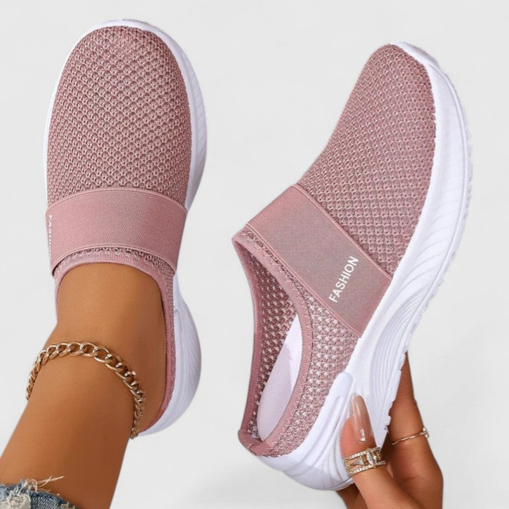 Willa | Women's Breathable Mesh Slip-On Platform Sneakers Carol & Margaret Wilmington