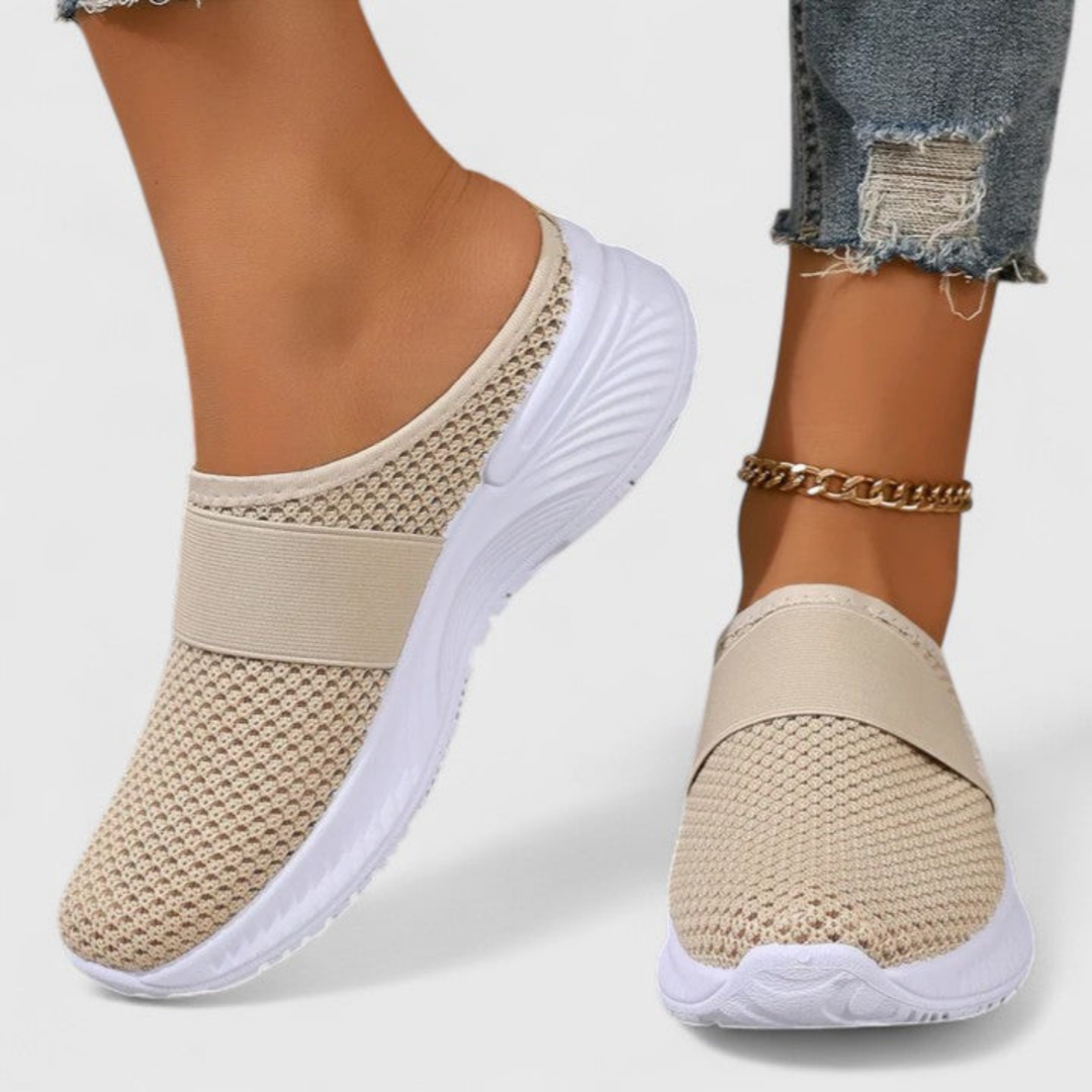 Willa | Women's Breathable Mesh Slip-On Platform Sneakers Carol & Margaret Wilmington