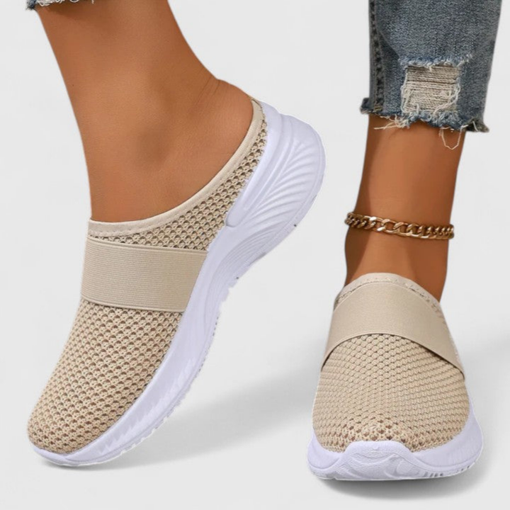 Willa | Women's Breathable Mesh Slip-On Platform Sneakers Carol & Margaret Wilmington