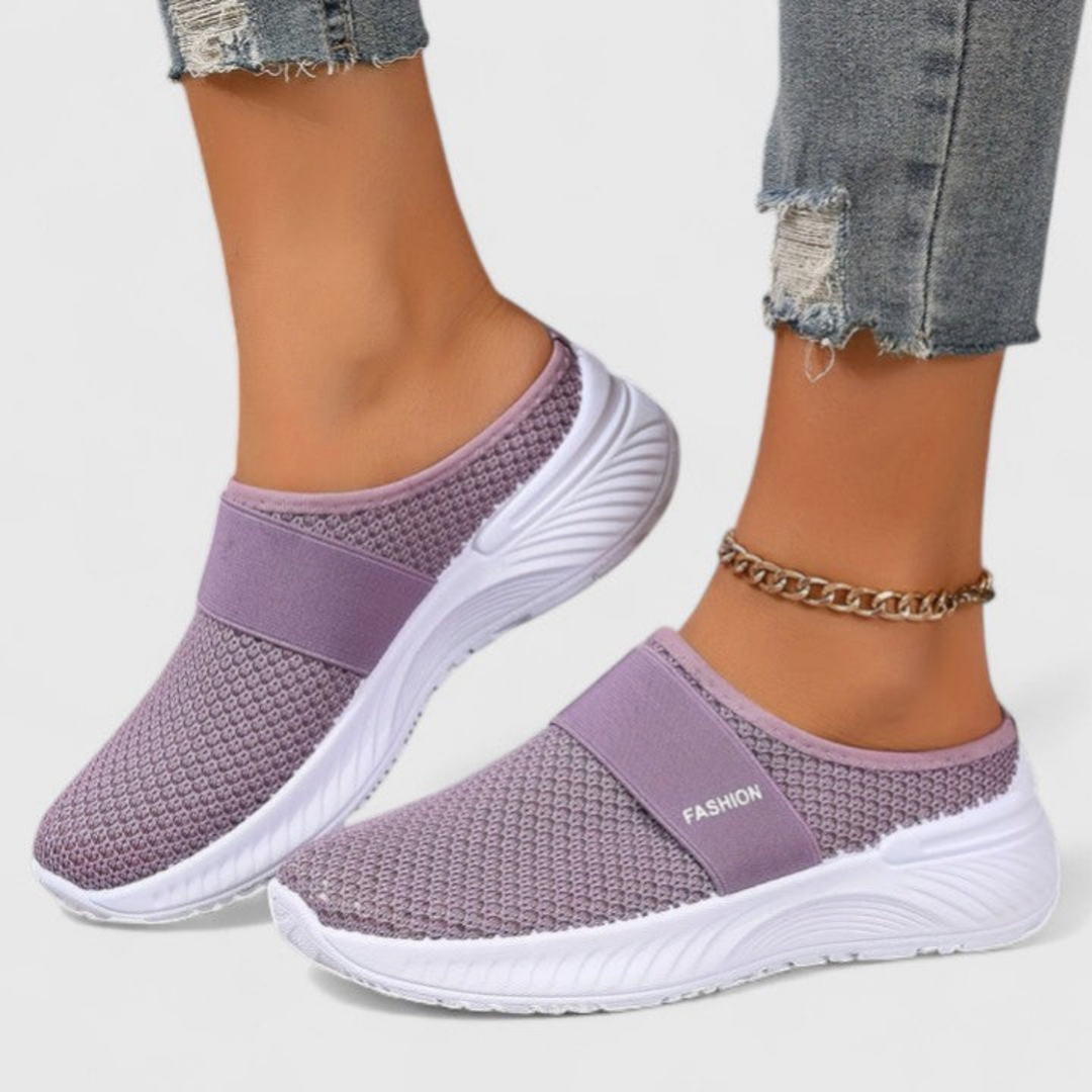 Willa | Women's Breathable Mesh Slip-On Platform Sneakers Carol & Margaret Wilmington