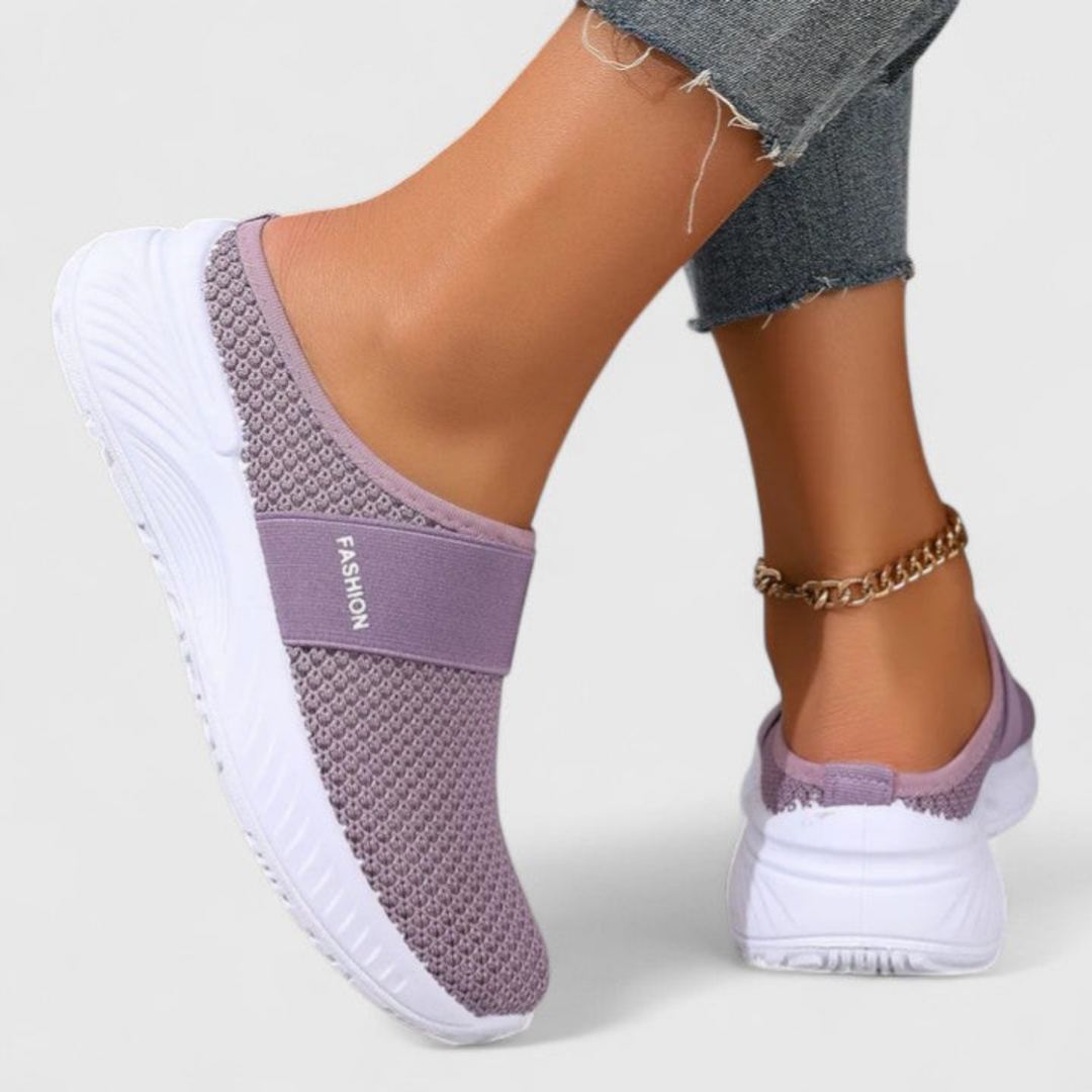 Willa | Women's Breathable Mesh Slip-On Platform Sneakers Carol & Margaret Wilmington