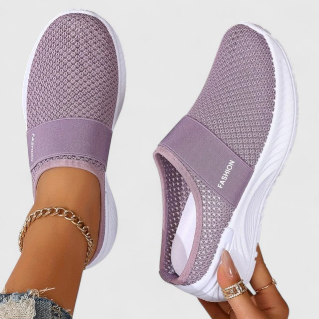 Willa | Women's Breathable Mesh Slip-On Platform Sneakers Carol & Margaret Wilmington
