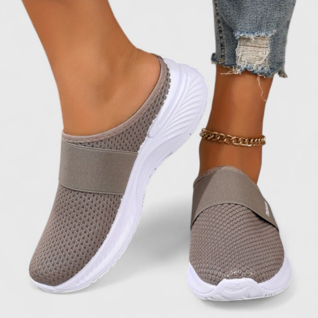 Willa | Women's Breathable Mesh Slip-On Platform Sneakers Carol & Margaret Wilmington