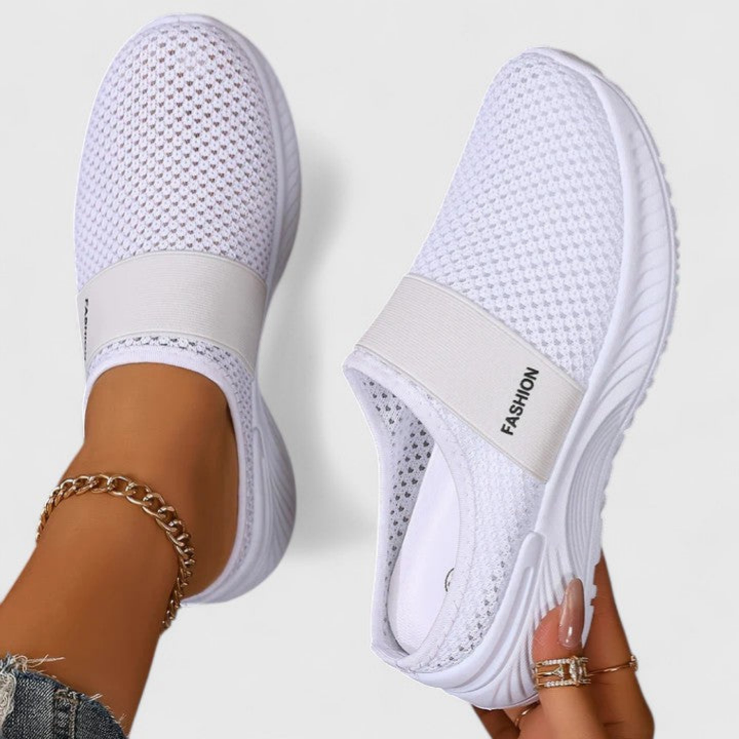 Willa | Women's Breathable Mesh Slip-On Platform Sneakers Carol & Margaret Wilmington