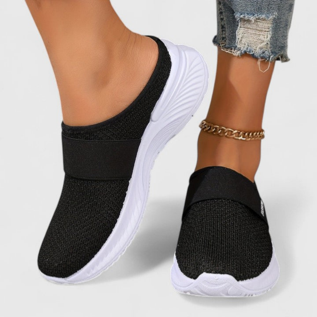 Willa | Women's Breathable Mesh Slip-On Platform Sneakers Carol & Margaret Wilmington