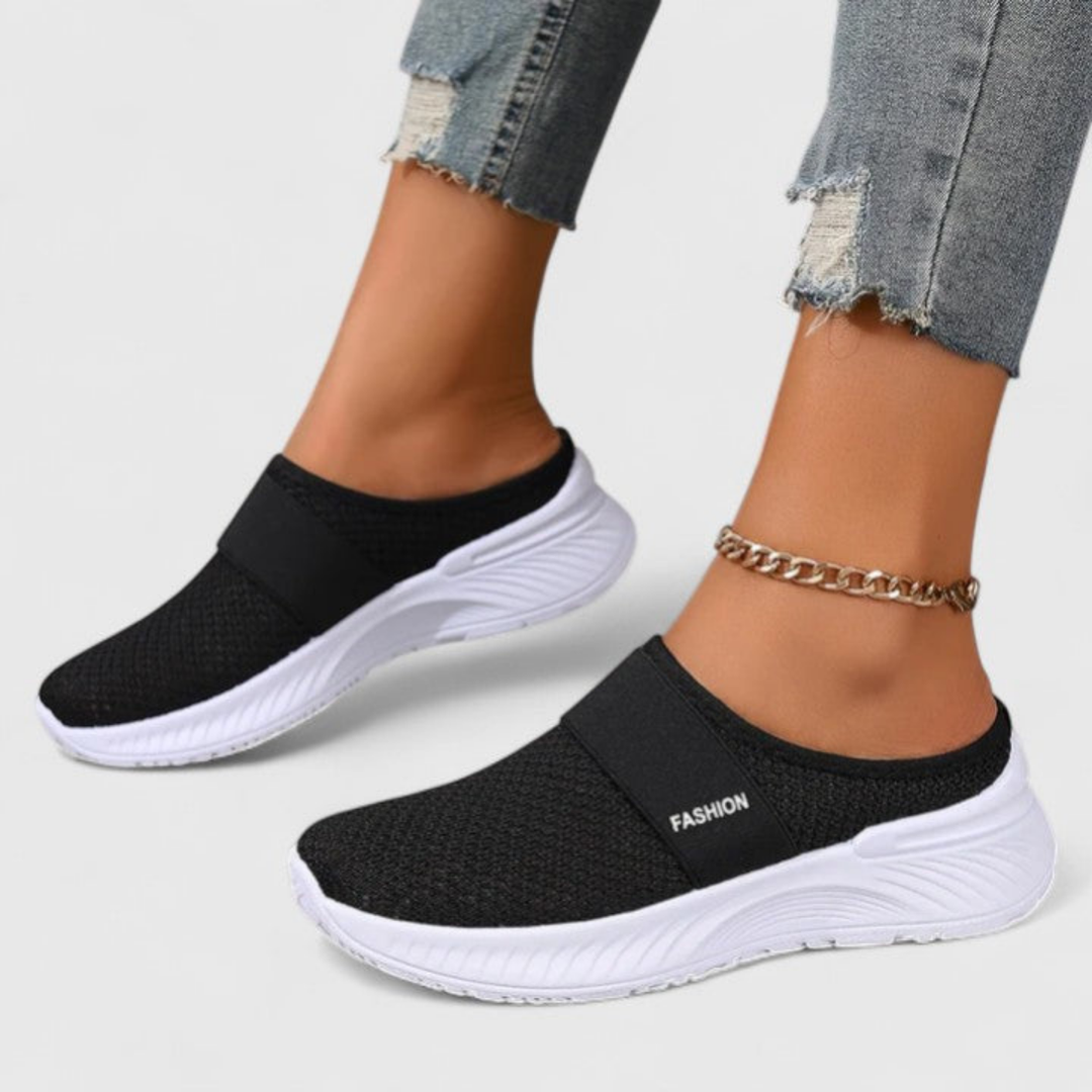Willa | Women's Breathable Mesh Slip-On Platform Sneakers Carol & Margaret Wilmington