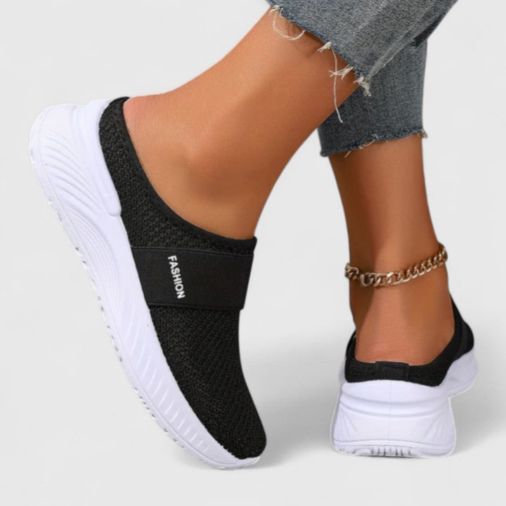 Willa | Women's Breathable Mesh Slip-On Platform Sneakers Carol & Margaret Wilmington