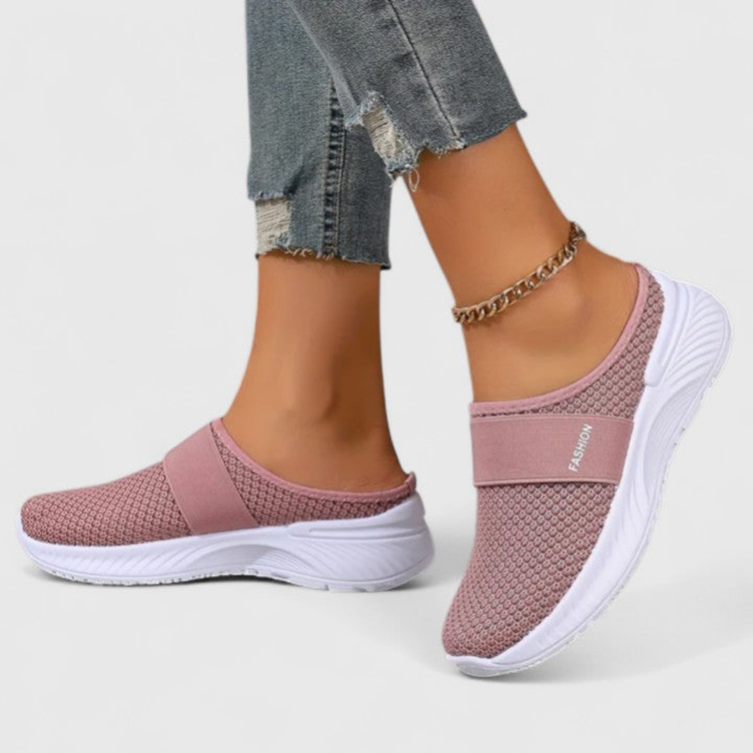 Willa | Women's Breathable Mesh Slip-On Platform Sneakers Carol & Margaret Wilmington