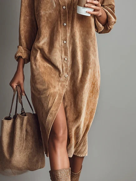 C&M® - Chic Flared Hem Dress Carol & Margaret Wilmington