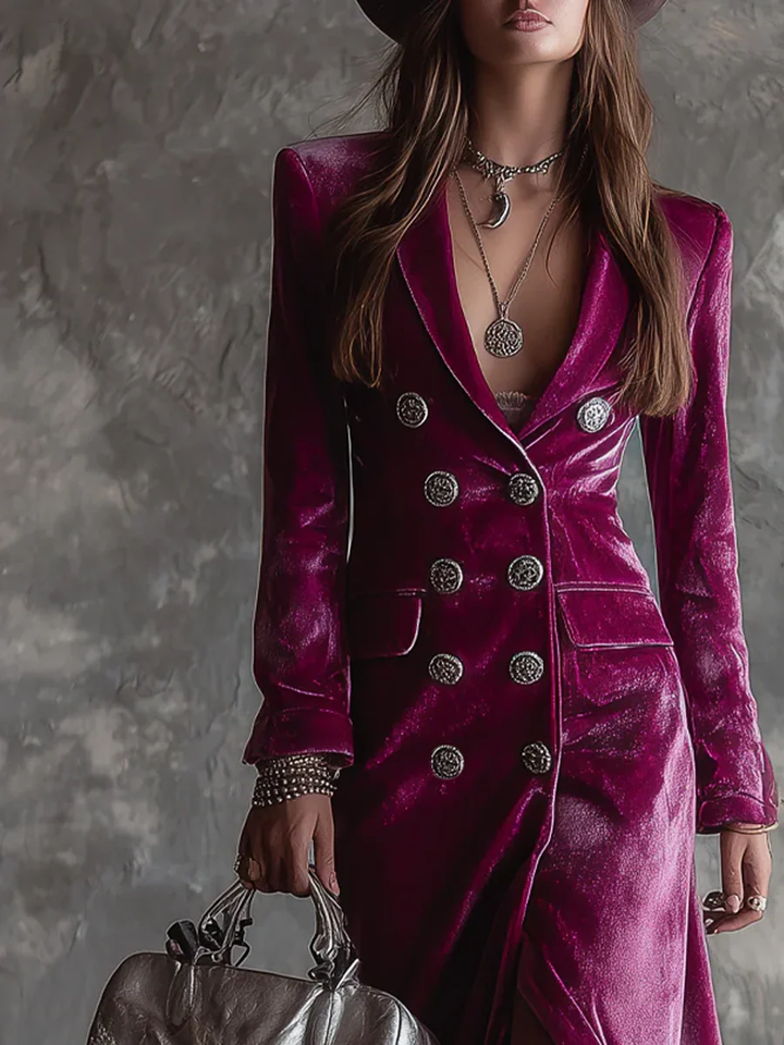 C&M® | Velvet Blazer Dress Carol & Margaret Wilmington