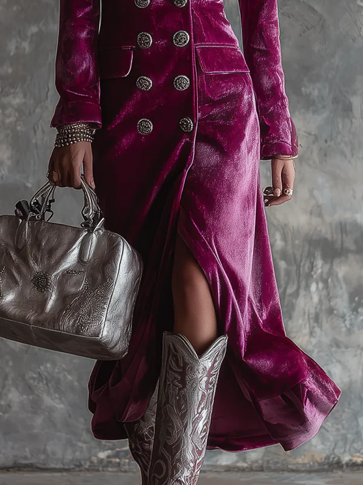 C&M® | Velvet Blazer Dress Carol & Margaret Wilmington