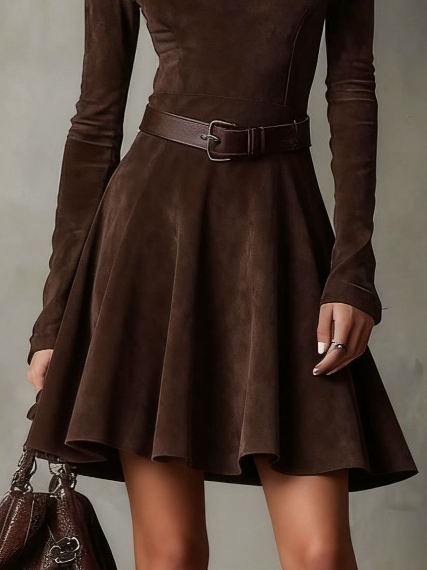 C&M® | Vintage Suede Mini Dress Carol & Margaret Wilmington