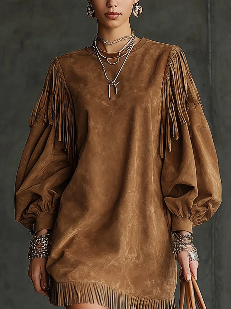 C&M® | Suede Mini Dress Carol & Margaret Wilmington