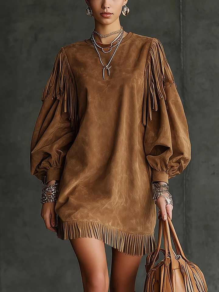 C&M® | Suede Mini Dress Carol & Margaret Wilmington