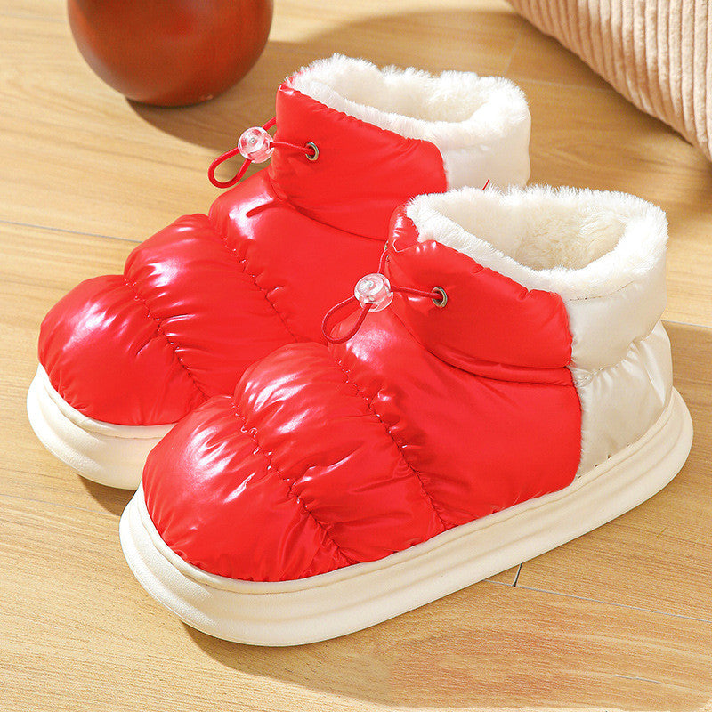 Women's winter snow boots with anti-slip sole
