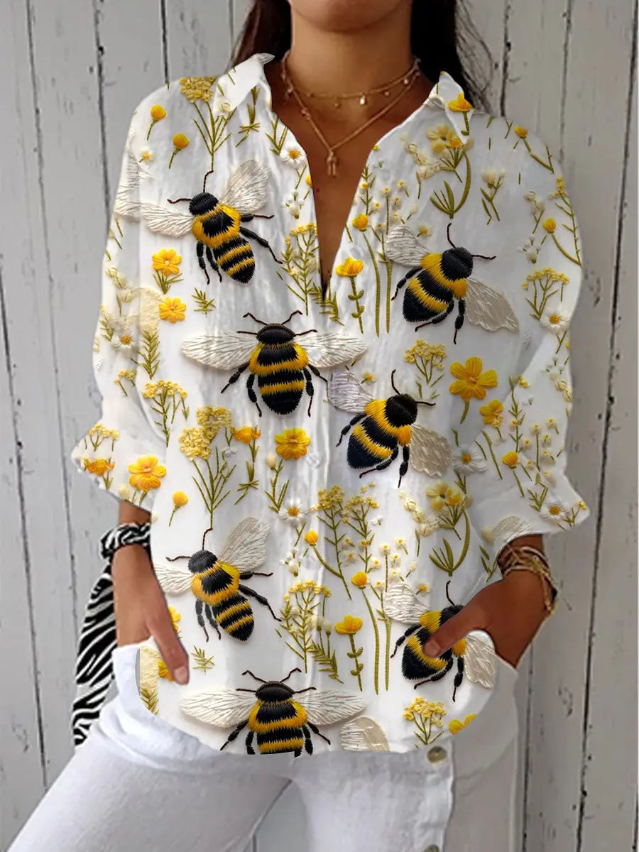 C&M® | Golden Bee Blouse Carol & Margaret Wilmington