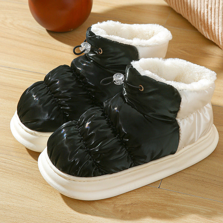 Women's winter snow boots with anti-slip sole