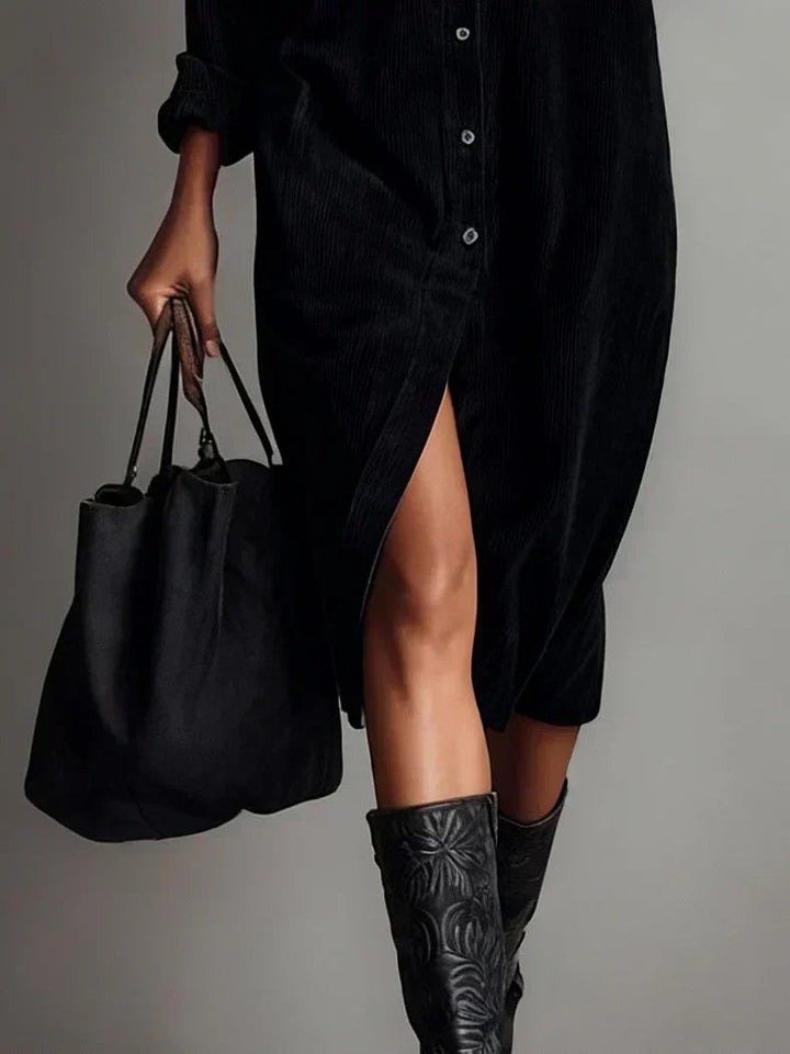 C&M® - Chic Flared Hem Dress Carol & Margaret Wilmington
