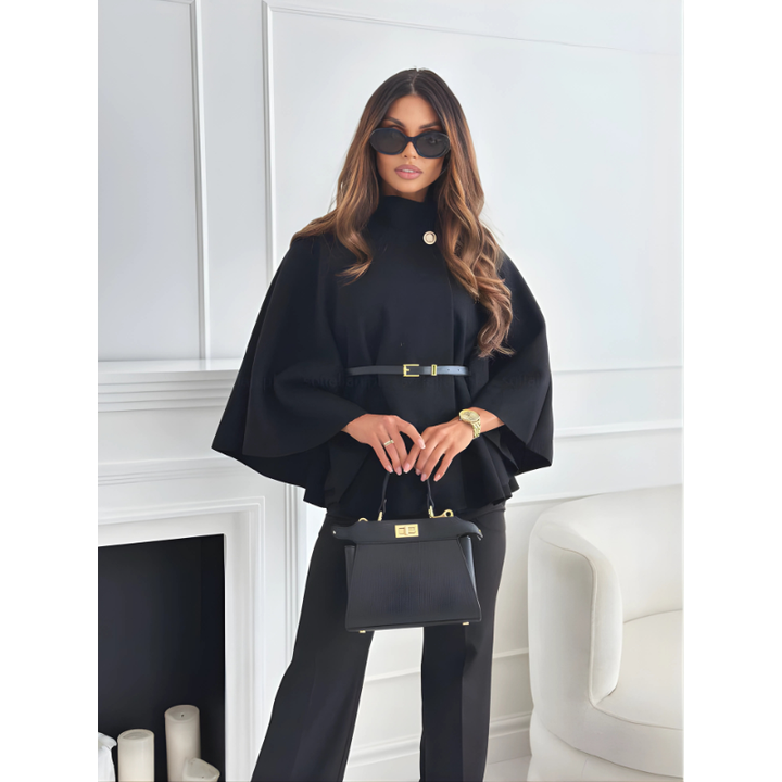 C&M® | Elegant Belted Jacket Carol & Margaret Wilmington