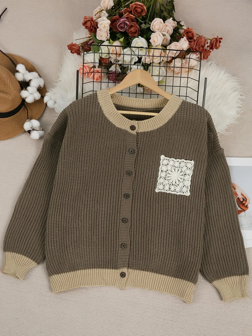 C&M® | KNIT POCKET COAT Carol & Margaret Wilmington