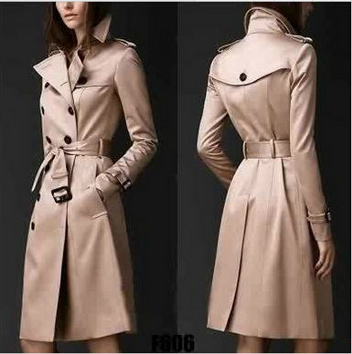 Daniela | Women's Tailored Double-Breasted Trench Coat