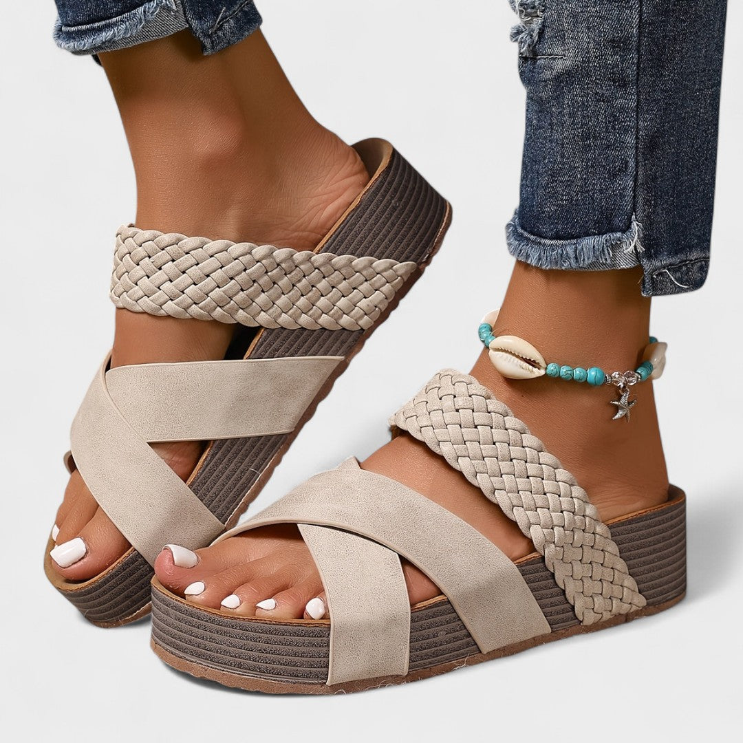 Delphine | Leather Orthopedic Sandals