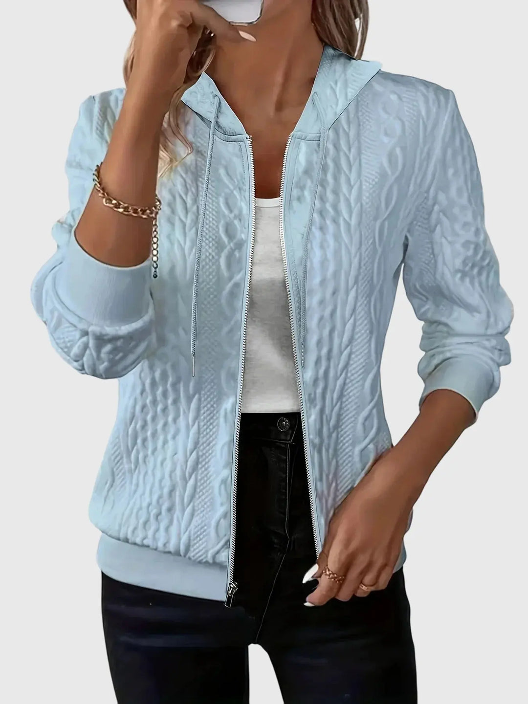 C&M® | Hoodie with Zipper Carol & Margaret Wilmington
